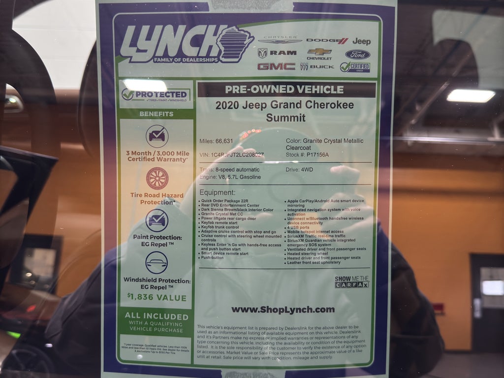 2020 Jeep Grand Cherokee Summit