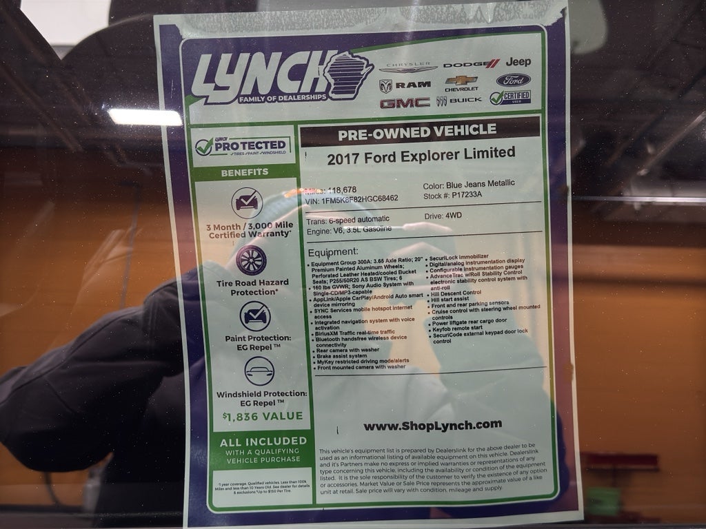 2017 Ford Explorer Limited