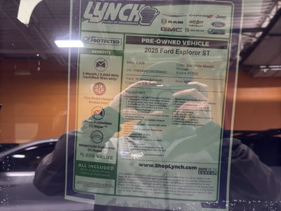 2025 Ford Explorer ST