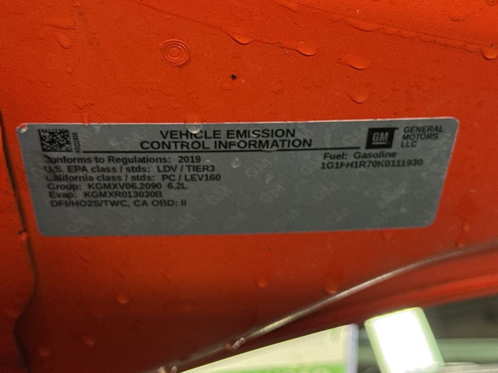 2019 Chevrolet Camaro 2SS