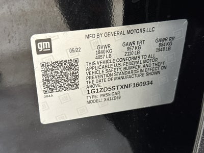 2022 Chevrolet Malibu LT