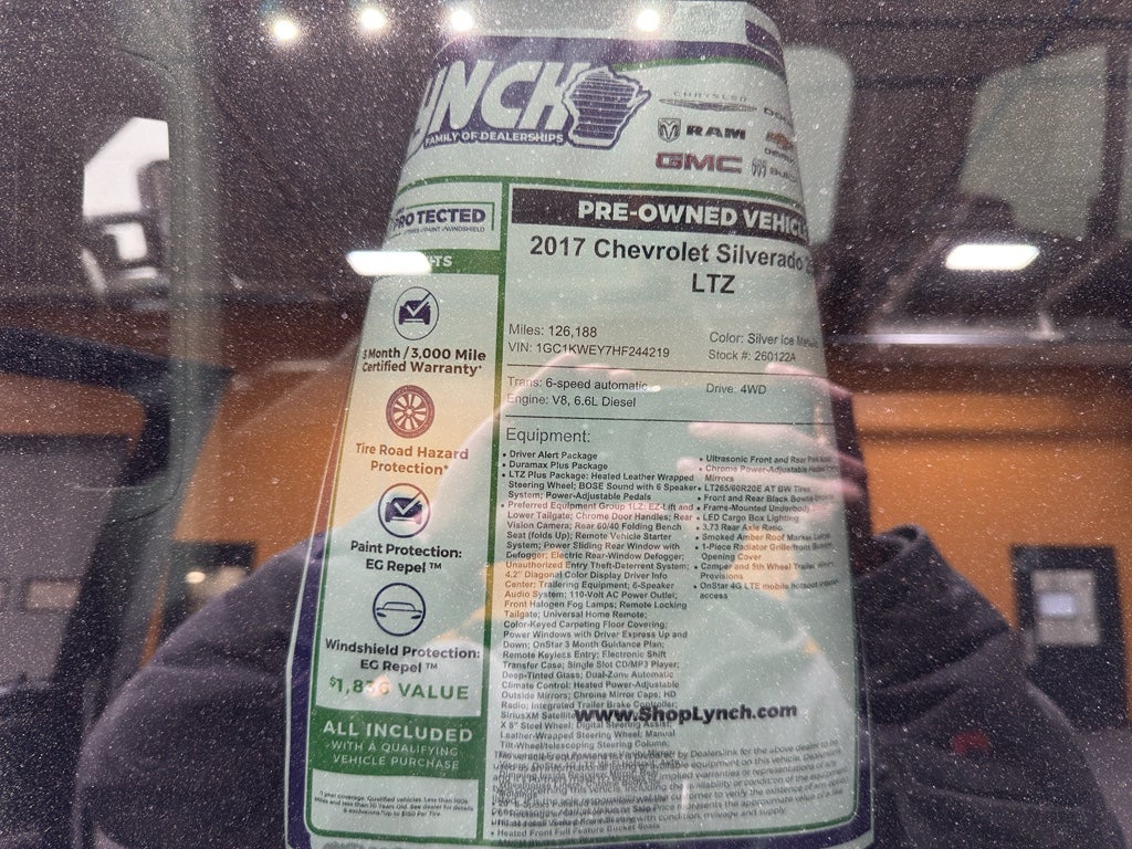 2017 Chevrolet Silverado 2500 HD LTZ