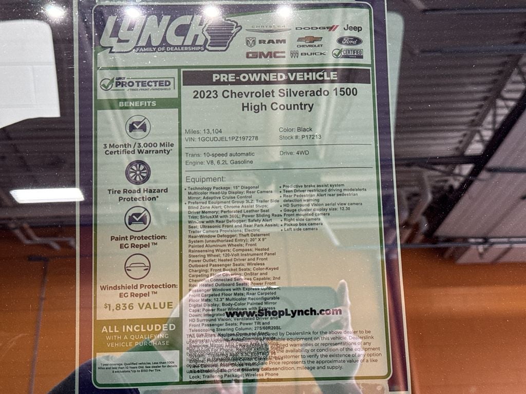 2023 Chevrolet Silverado 1500 High Country