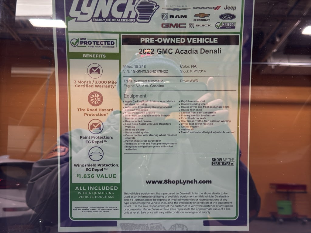 2022 GMC Acadia Denali