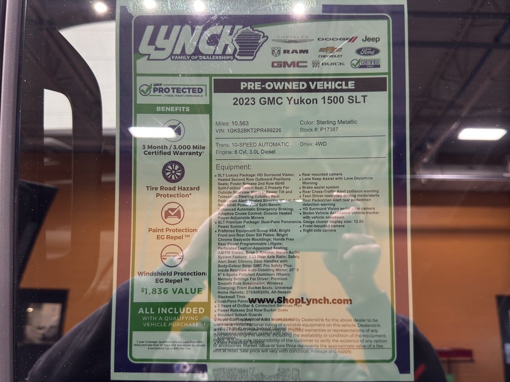 2023 GMC Yukon SLT