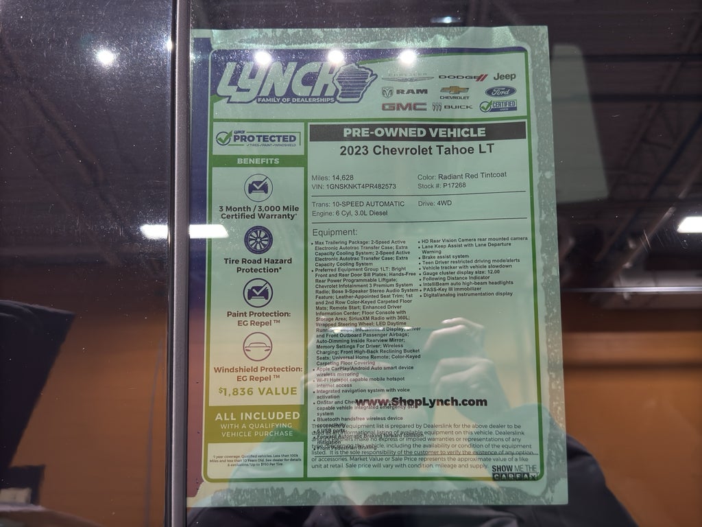 2023 Chevrolet Tahoe LT