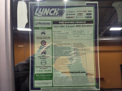 2022 GMC Canyon Elevation