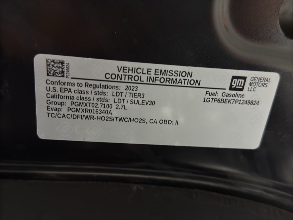 2023 GMC Canyon Elevation