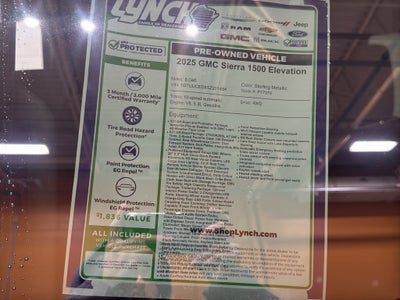 2025 GMC Sierra 1500 Elevation