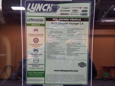 2023 Chrysler Voyager LX