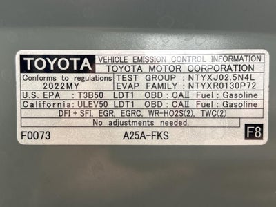 2022 Toyota RAV4 Base