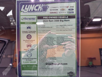 2024 RAM 3500 Big Horn