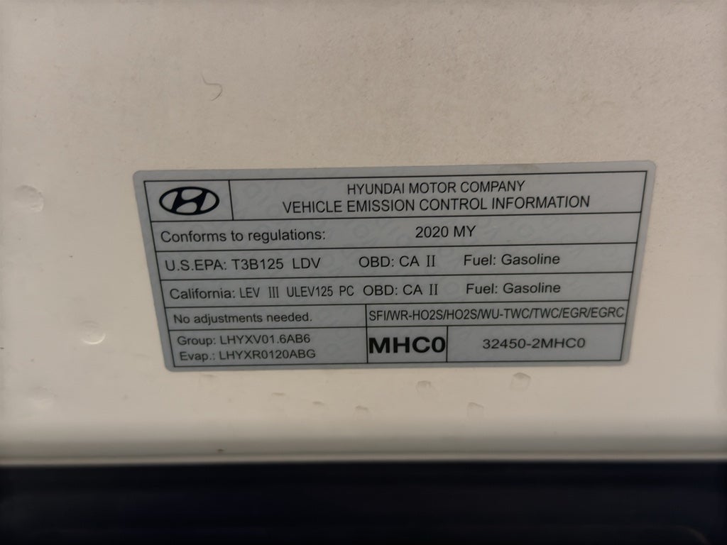 2020 Hyundai Accent SE