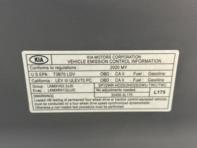 2020 Kia Sorento EX V6