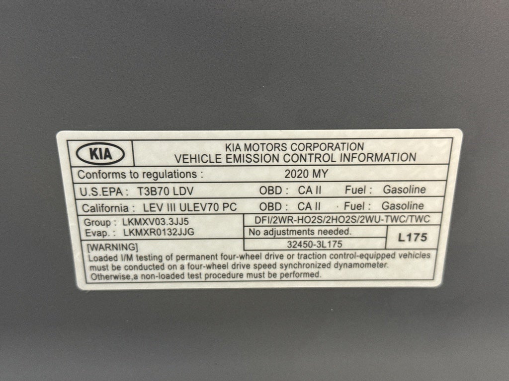 2020 Kia Sorento EX V6