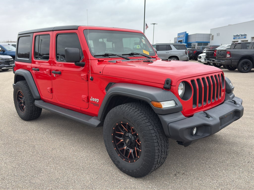 2018 Jeep Wrangler Unlimited Sport S