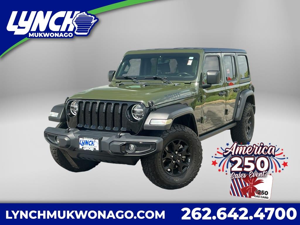 2021 Jeep Wrangler Unlimited Willys