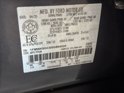 2025 Ford Explorer ST