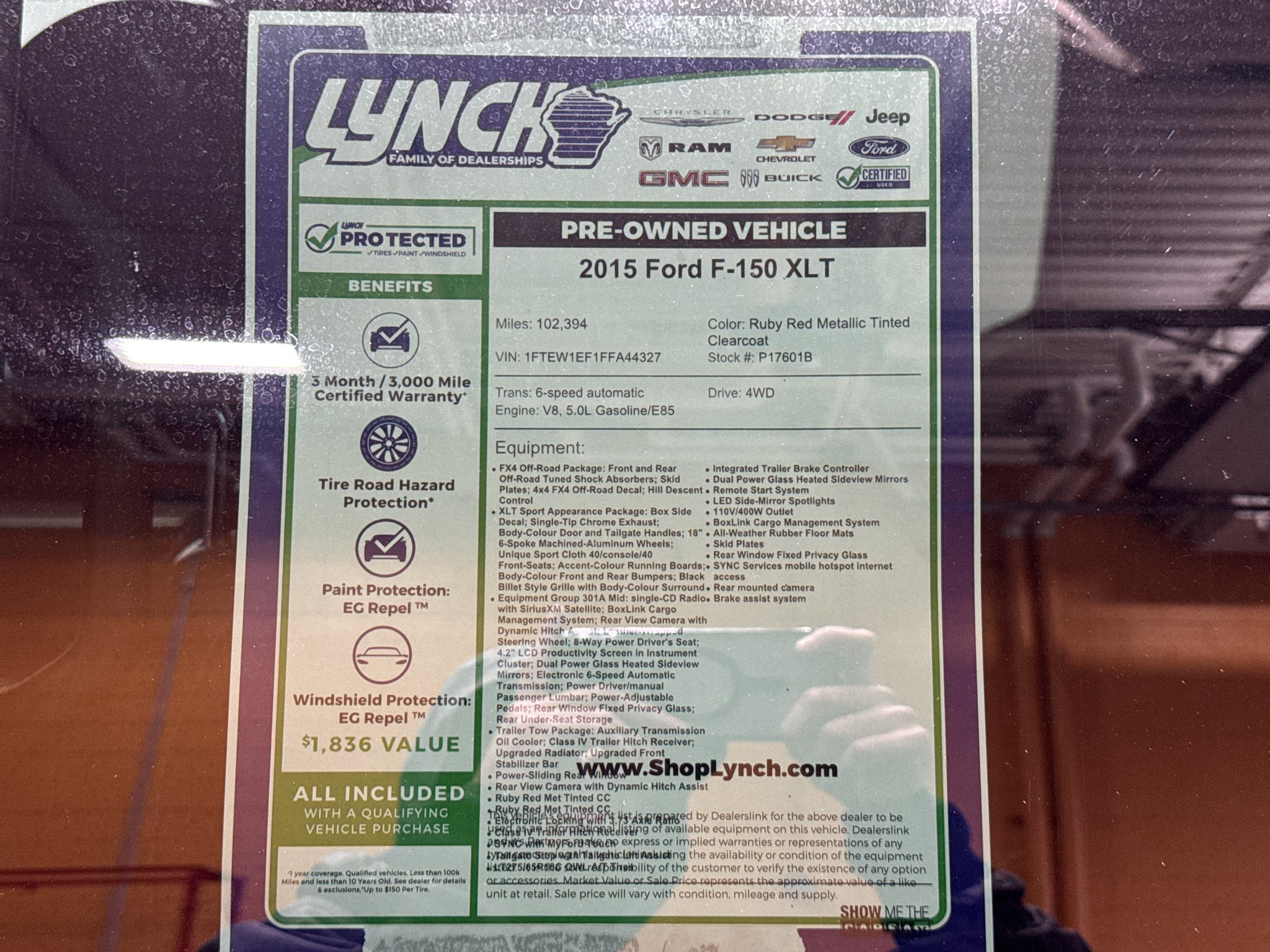 2015 Ford F-150 XLT