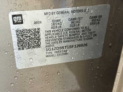 2025 Chevrolet Malibu 1LT