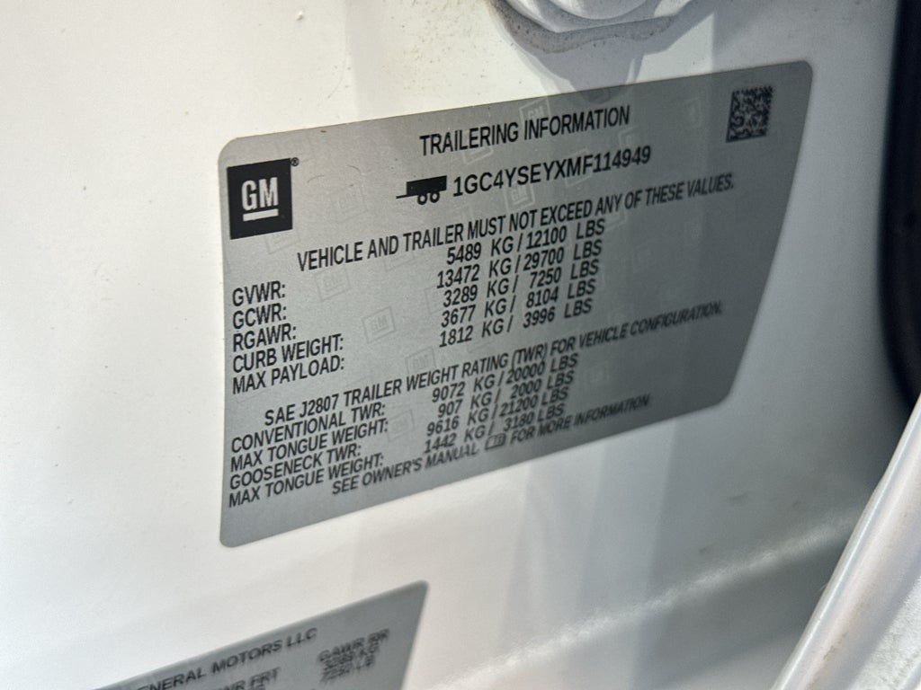 2021 Chevrolet Silverado 3500 HD Work Truck