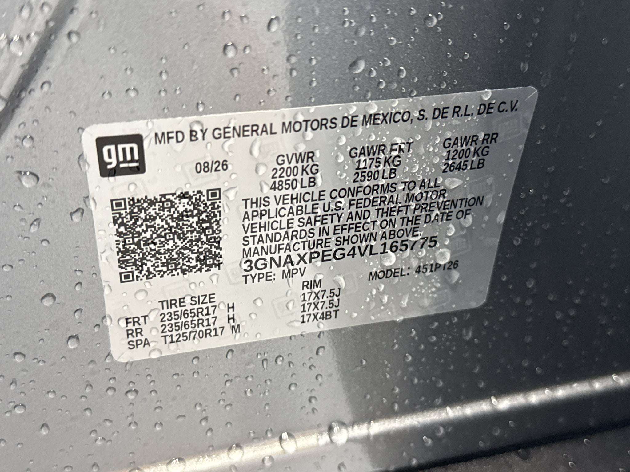 2027 Chevrolet Equinox LT