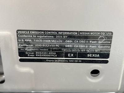 2024 Nissan Versa SR