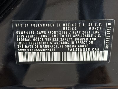 2025 Volkswagen Jetta SE