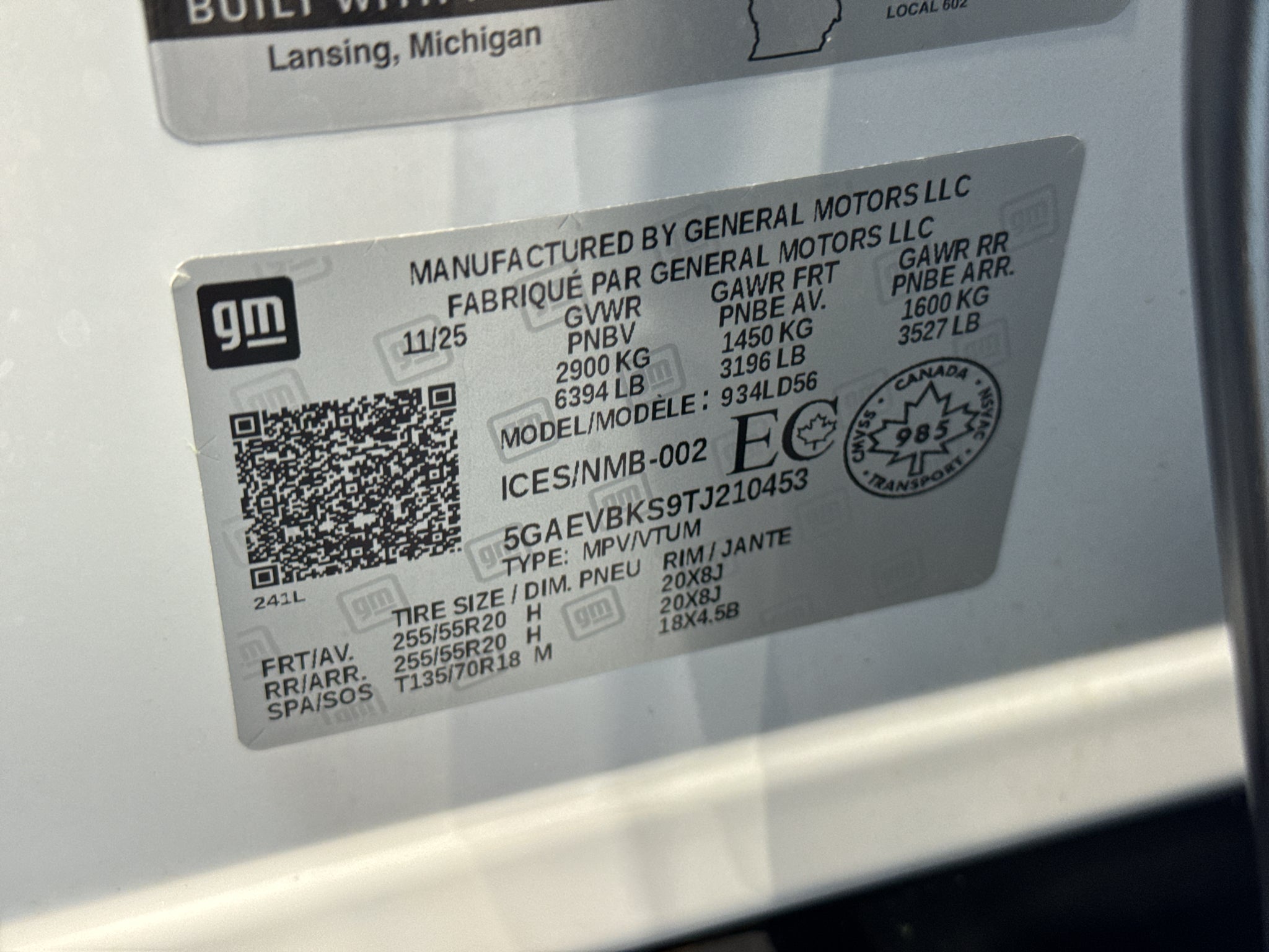 2026 Buick Enclave Sport Touring