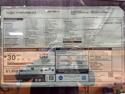 2026 Chevrolet Trax LT