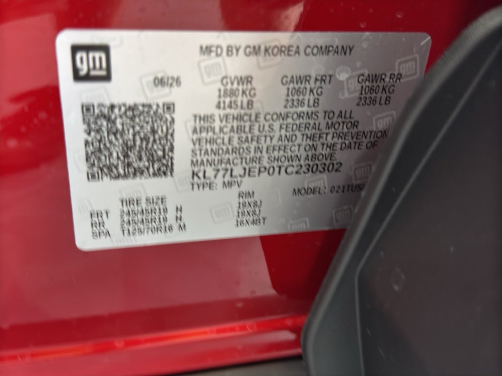 2026 Chevrolet Trax 2RS