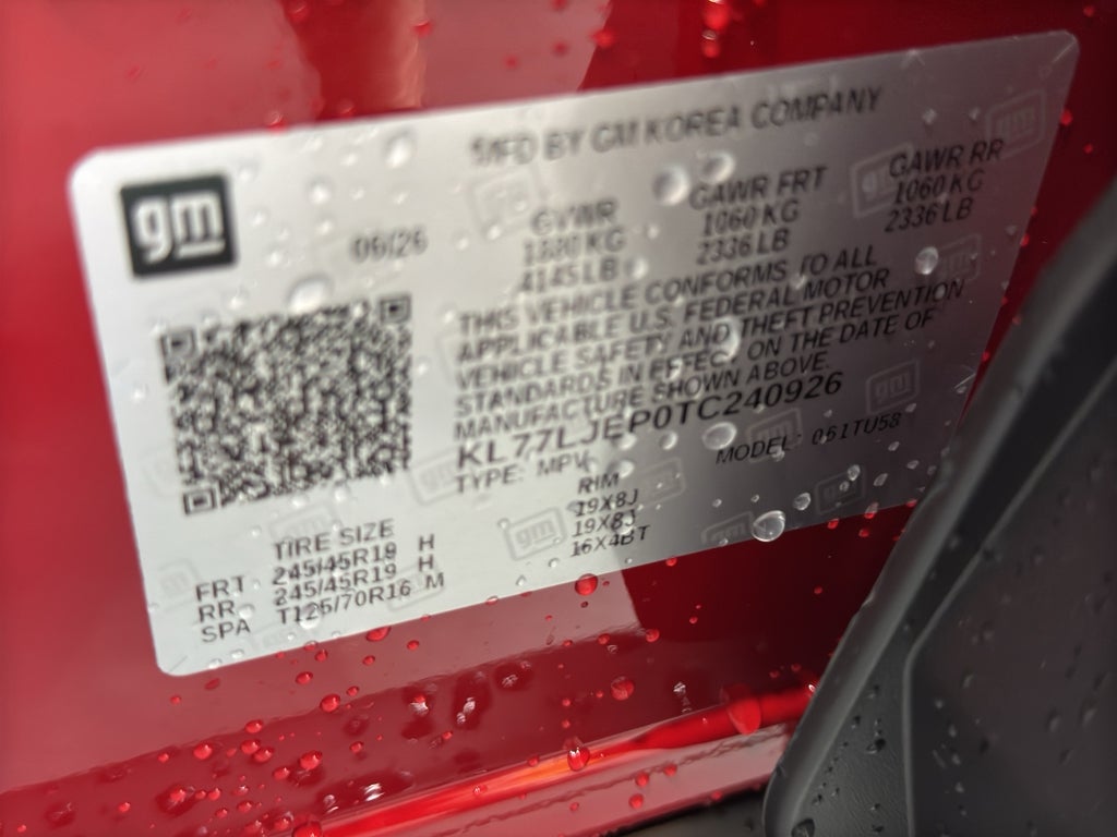 2026 Chevrolet Trax 2RS