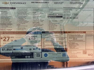 2026 Chevrolet Trailblazer LT