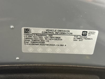 2026 Chevrolet Trailblazer LT