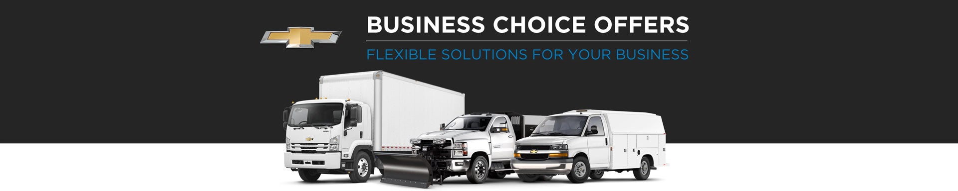 Chevrolet Business Choice Offers - Flexible Solutions for your Business - Lynch Chevrolet of Mukwonago in Mukwonago WI