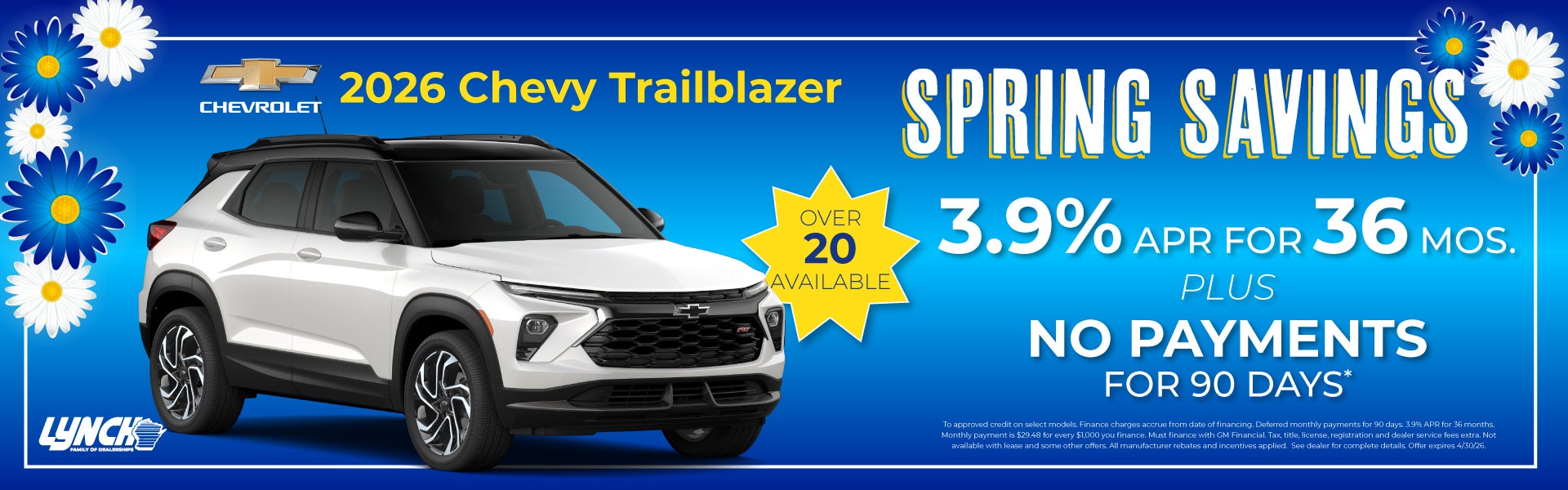 Trailblazer savings at Lynch mukwonago