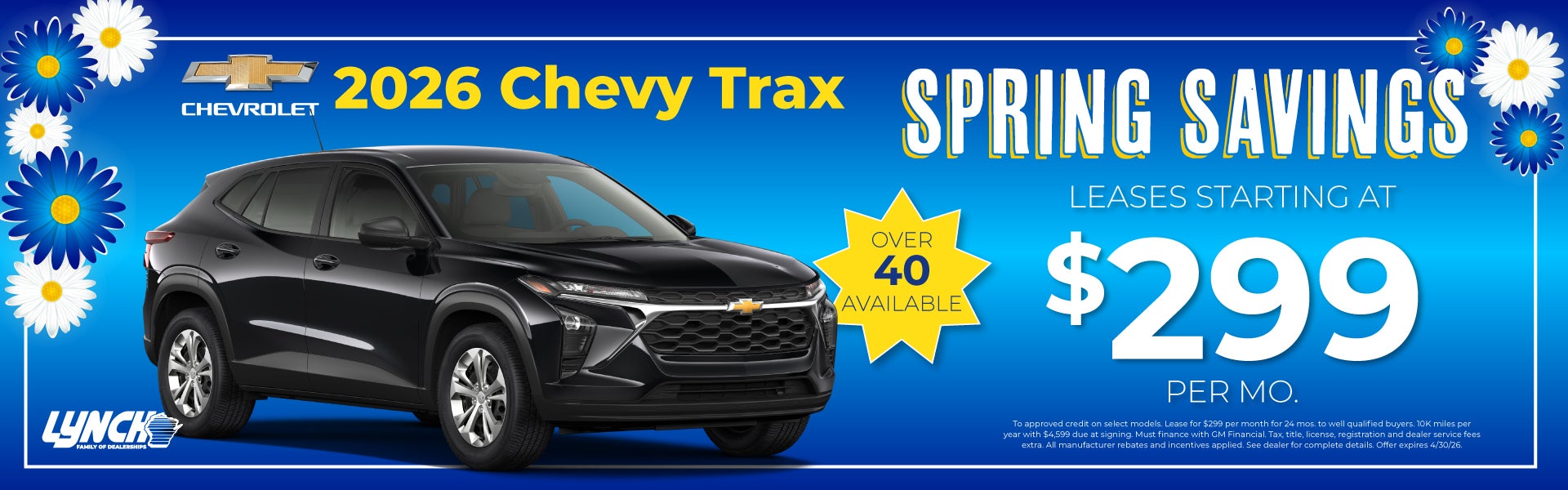 Chevy Trax savings at Lynch Mukwonago