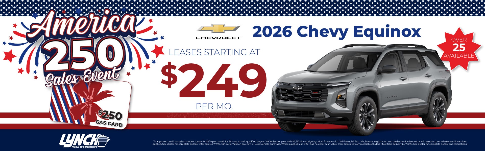 Chevy Equinox offer at Lynch Mukwonago