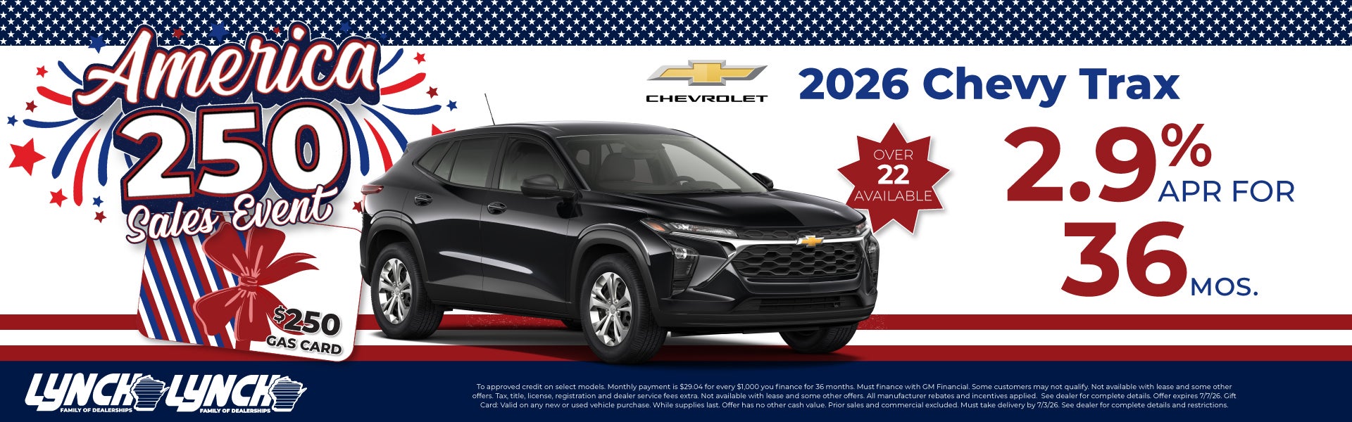 Chevy Trax offer at Lynch Mukwonago
