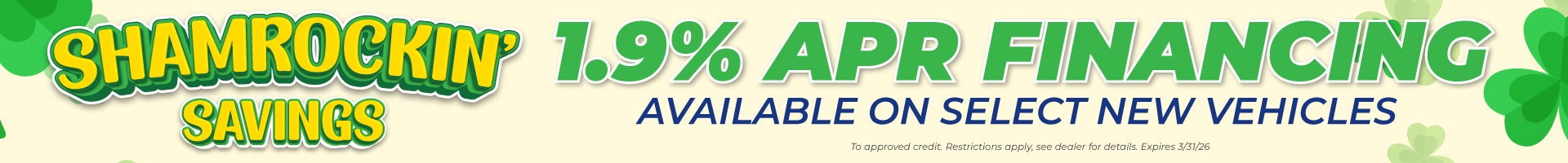 shamrockin savings at Lynch chevrolet of mukwonago