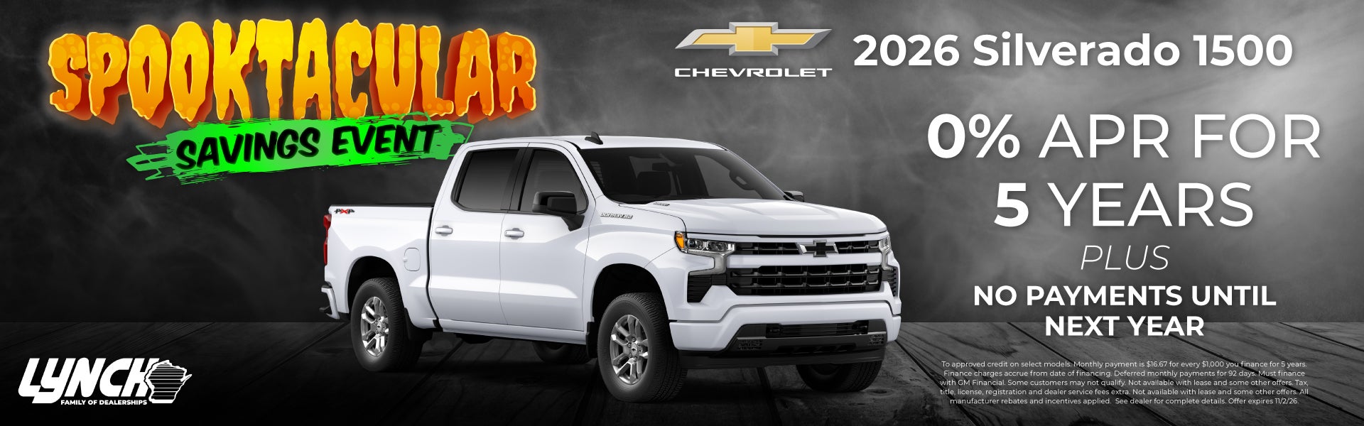 Lynch Chevy Mukwonago Silverado Offer